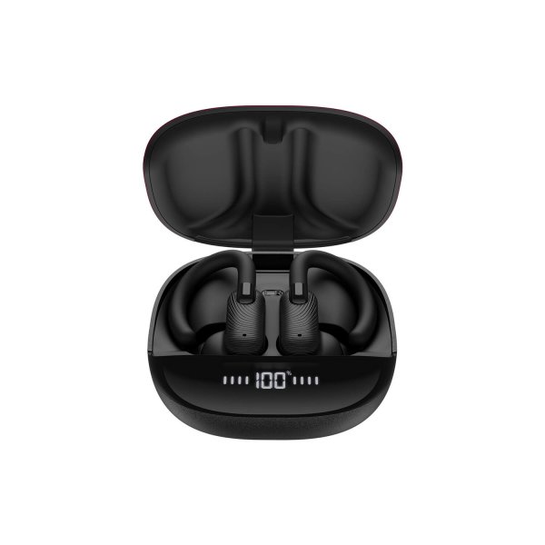 Mixx langattomat StreamBuds Sports Charge 2 -kuulokkeet, musta