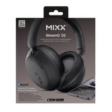 Mixx langattomat StreamQ D2 -kuulokkeet, mustat