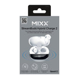 Mixx Langattomat Kuulokkeet StreamBuds Hybrid Charge 2 Valkoinen
