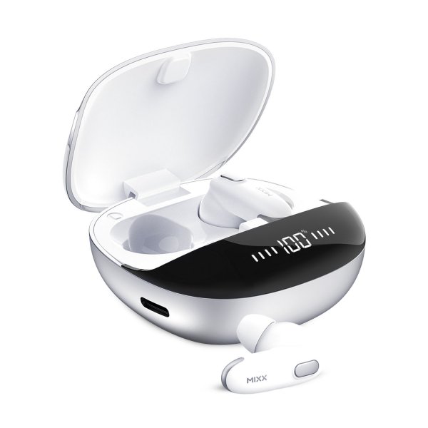Mixx langattomat kuulokkeet StreamBuds Mini Charge 2 valkoinen