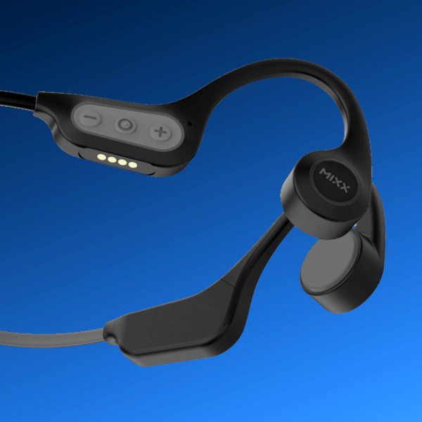 Mixx langattomat Resonate Bone Conduction -luujohtokuulokkeet, musta