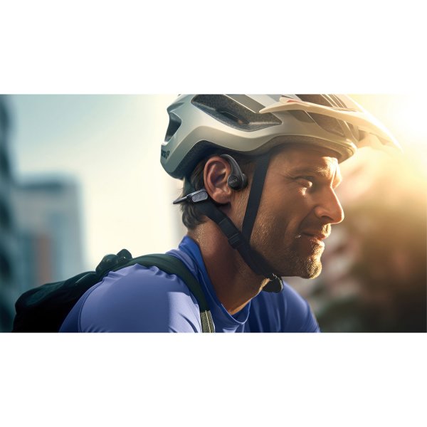 Mixx langattomat Resonate Bone Conduction -luujohtokuulokkeet, musta