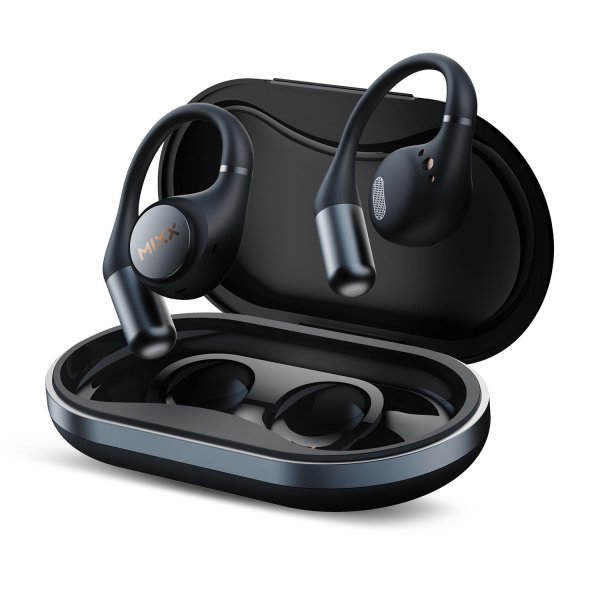 Mixx langattomat AirFlow Sport-kuulokkeet, musta