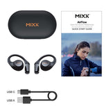 Mixx langattomat AirFlow Sport-kuulokkeet, musta