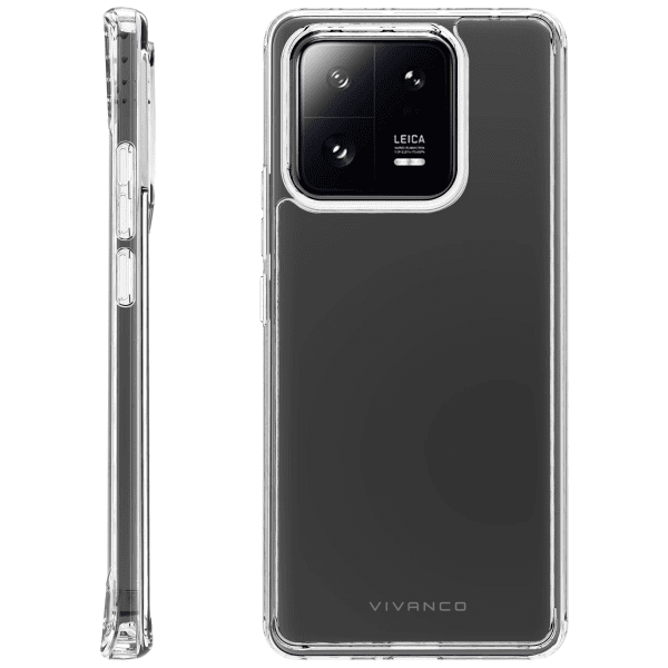 Vivanco Xiaomi 13 Pro Suojakuori Safe & Steady Läpinäkyvä