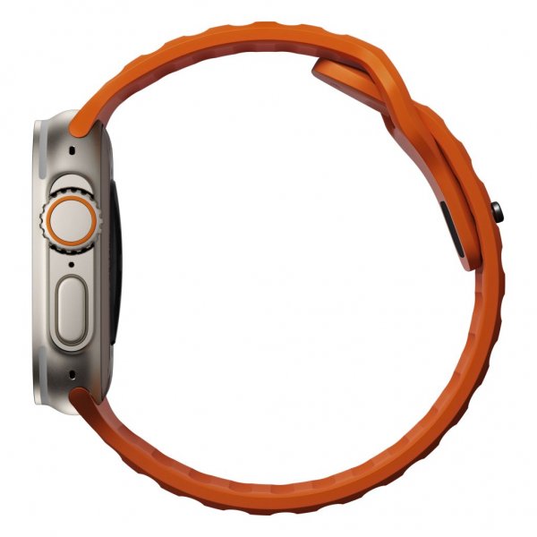 Nomad Apple Watch 44/45/46mm/Apple Watch Ultra -ranneke Sport Band Ultra Orange