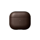 Nomad Airpods 3 Kotelo Modern Leather Case Horween Nahka Rustic Brown