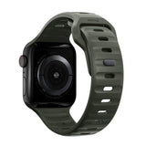 Nomad Apple Watch 44/45/46 mm/Apple Watch Ultra -ranneke Sport Band, Ash Green