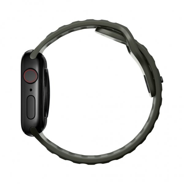 Nomad Apple Watch 38/40/41/42mm ranneke Sport Band Ash Green