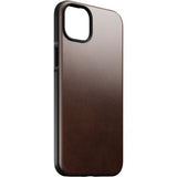 Nomad iPhone 14 Plus -kuori Modern Leather Case Horween Rustic Brown