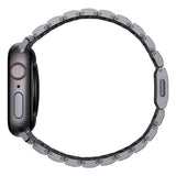 Nomad Apple Watch 44/45/46mm/Apple Watch Ultra -ranneke, Aluminum Band, Space Gray