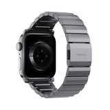 Nomad Apple Watch 44/45/46mm/Apple Watch Ultra -ranneke, Aluminum Band, Space Gray
