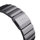 Nomad Apple Watch 44/45/46mm/Apple Watch Ultra -ranneke, Aluminum Band, Space Gray