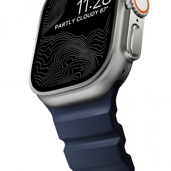 Nomad Apple Watch 44/45/46mm/Apple Watch Ultra ranneke Rocky Point Atlantic
