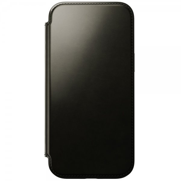Nomad iPhone 16 Pro Max Modern Leather Folio -suojakotelo, Horween, vihreä kromi