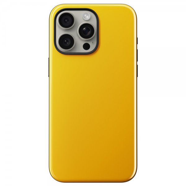 Nomad iPhone 15 Pro Max -suojakuori Sport Case Racing Yellow