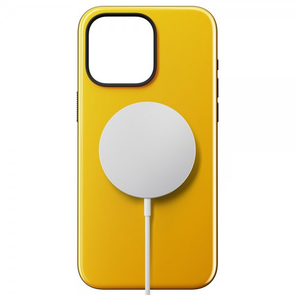 Nomad iPhone 15 Pro Max -suojakuori Sport Case Racing Yellow