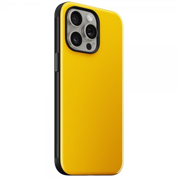 Nomad iPhone 15 Pro Max -suojakuori Sport Case Racing Yellow