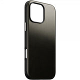 Nomad iPhone 16 Pro Max -suojakuori Modern Leather Case Horween Green Chrome