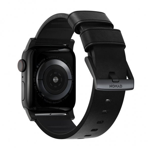 Nomad Apple Watch 44/45/46mm/Apple Watch Ultra ranneke Active Band Pro Black Hardware Musta