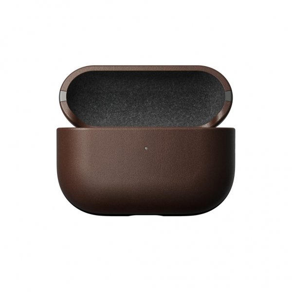 Nomad AirPods Pro 2 -suojakuori Modern Leather Case Horween Rustic Brown