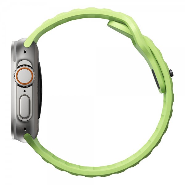 Nomad Apple Watch 44/45/46mm/Apple Watch Ultra -ranneke Sport Band Glow 2.0