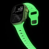 Nomad Apple Watch 44/45/46mm/Apple Watch Ultra -ranneke Sport Band Glow 2.0