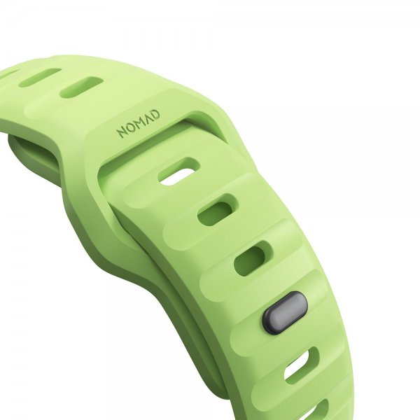 Nomad Apple Watch 44/45/46mm/Apple Watch Ultra -ranneke Sport Band Glow 2.0