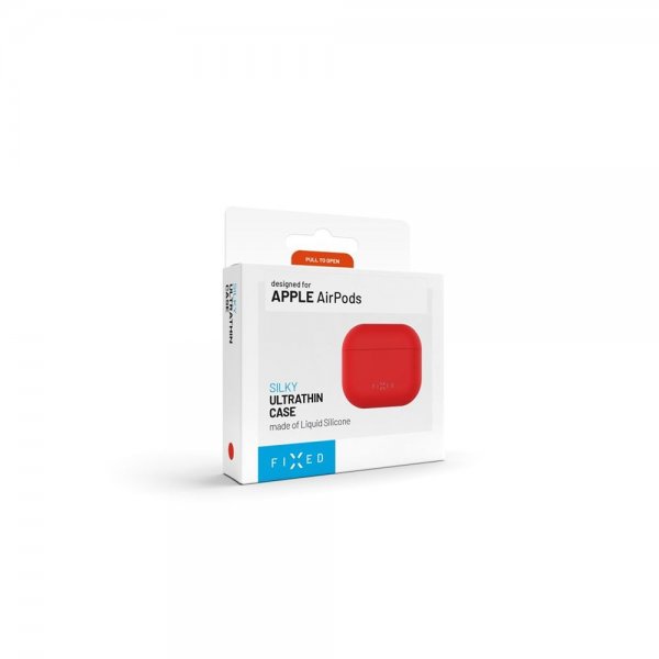 Fixed AirPods Pro 3 Kuori Silky Punainen