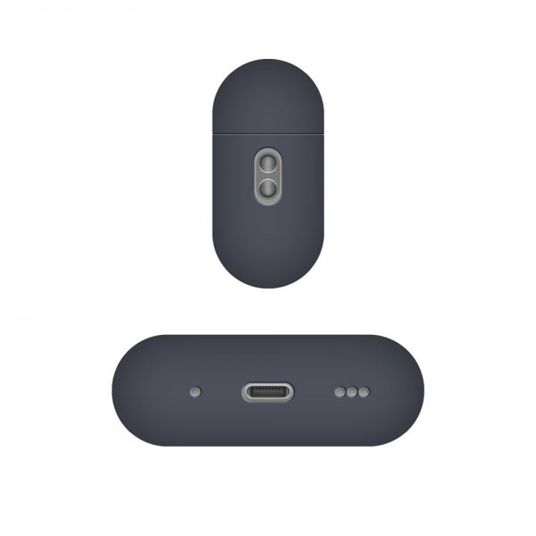Kiinteä AirPods Pro 3 Silikonikotelo Silkkinen Sininen
