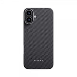 Pitaka iPhone 16 Plus -suojakuori MagEZ Case 5, musta/harmaa twill