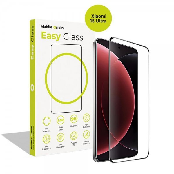 Mobile Origin Xiaomi 15 Ultra Näytönsuoja EasyGlass