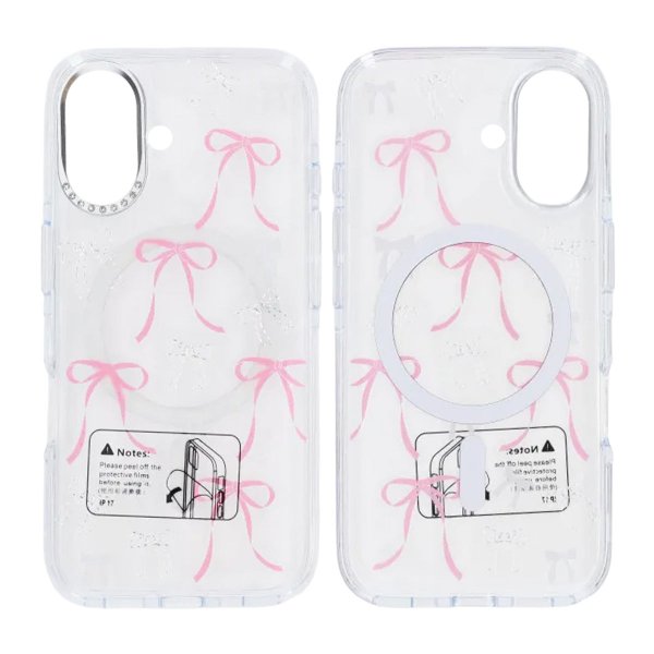 iPhone 16 Kuoret Kuvio MagSafe Rusetti