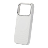 iPhone 17 Pro Silikonkuori MagSafe Valkoinen