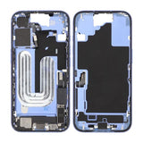 Keskirunko pientarvikkeineen iPhone 16 - Sininen OEM