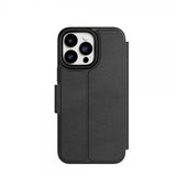 Tech21 iPhone 14 Pro Max -kuoret Evo Lite Wallet, musta