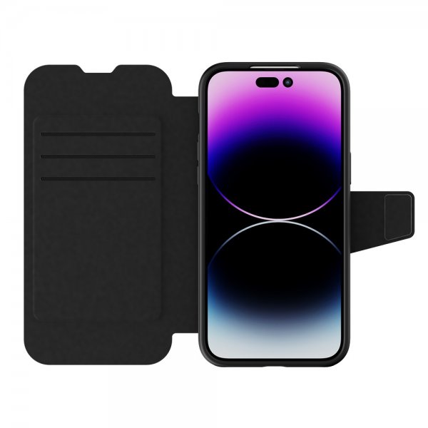 Tech21 iPhone 14 Pro Max -kuoret Evo Lite Wallet, musta