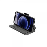 Tech21 iPhone 12/iPhone 12 Pro Kotelo EvoLite Wallet Musta