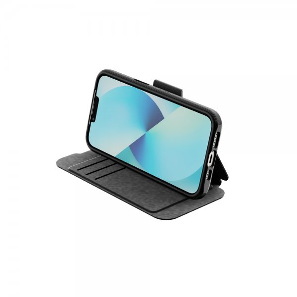 Tech21 iPhone 13/14 Evo Lite Wallet -kotelo, musta