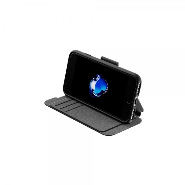 Tech21 iPhone 7/8/SE Evo Lite Wallet -kotelo, musta