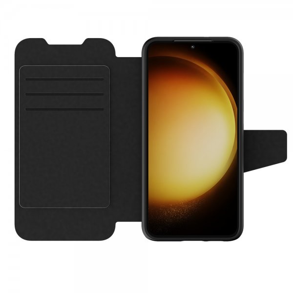 Tech21 Samsung Galaxy S23 Evo Lite Wallet -suojakuori, musta