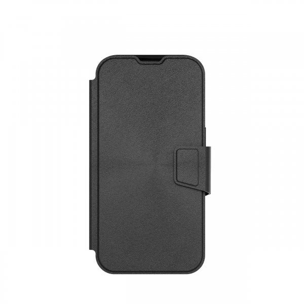 Tech21 iPhone 15 Pro -suojakuori Evo Lite Wallet, musta