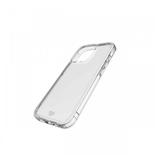Tech21 iPhone 15 Pro -suojakuori Evo Clear, läpinäkyvä