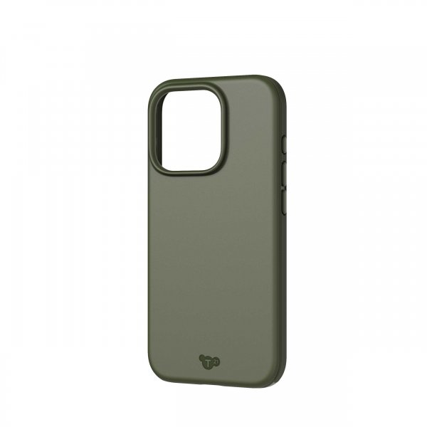 Tech21 iPhone 15 Pro -suojakuori Evo Lite, khakinvärinen