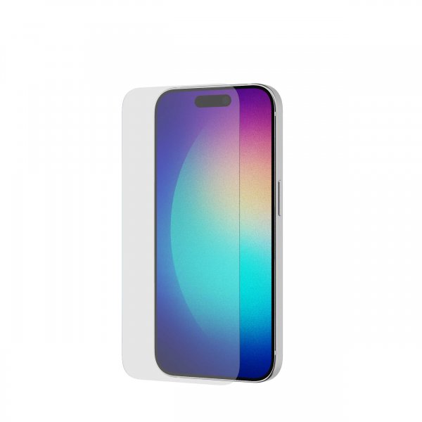 Tech21 iPhone 15 Pro -näytönsuoja ja kameran linssinsuoja Impact Glass -setti