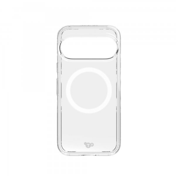 Tech21 Google Pixel 10/Pixel 10 Pro Kuori EvoClear MagSafe Läpinäkyvä