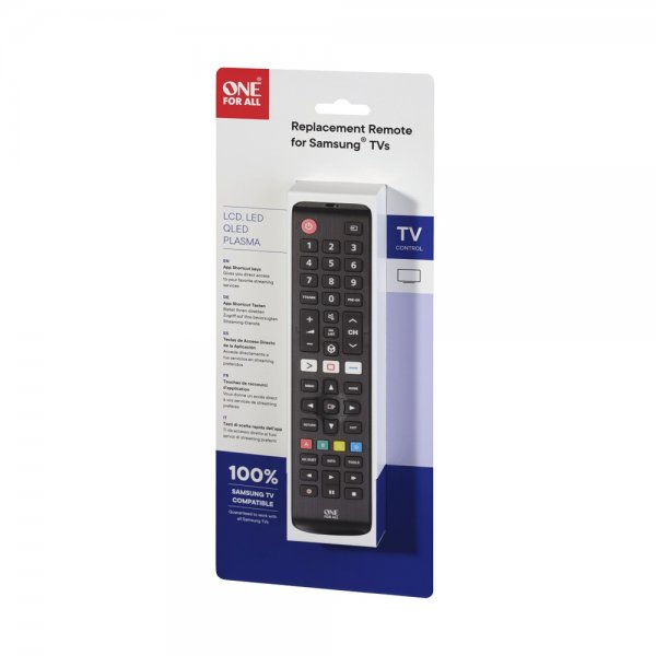 One For All URC 4910 -kaukosäädin Samsung TV:lle