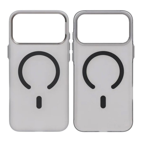 iPhone 17 Pro Max Kuori Kameralinssinsuoja MagSafe Läpinäkyvä Musta