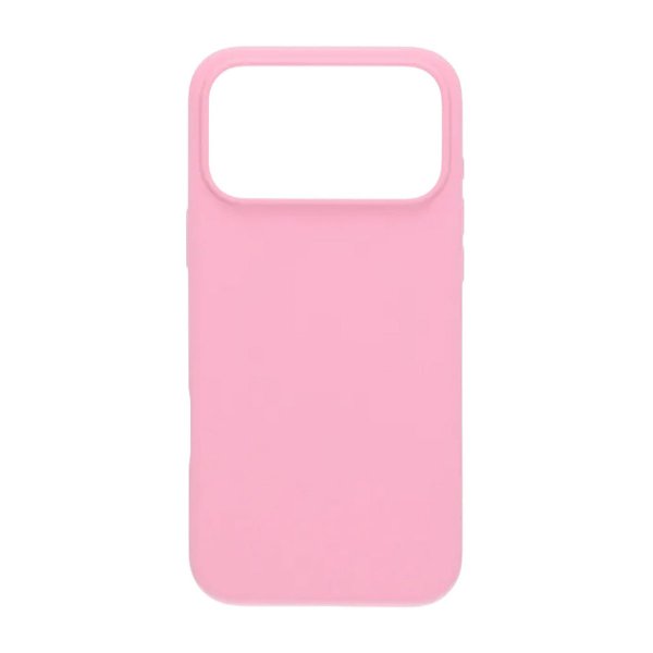 Rvelon iPhone 17 Pro Silikonikuori MagSafe Vaaleanpunainen