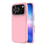 Rvelon iPhone 17 Pro Max Silikonikuori MagSafe Vaaleanpunainen